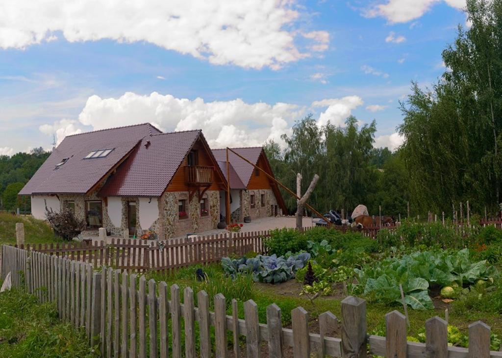 Vila Rancho Zapotoczny Łagów Exteriér fotografie