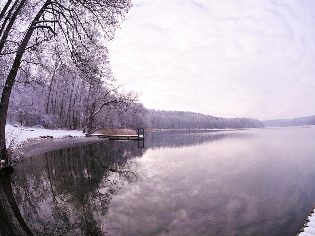Vila Rancho Zapotoczny Łagów Exteriér fotografie