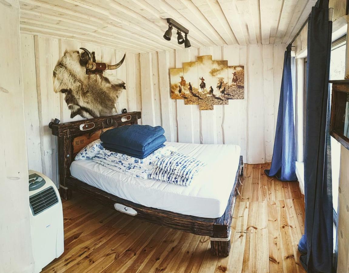 Vila Rancho Zapotoczny Łagów Exteriér fotografie