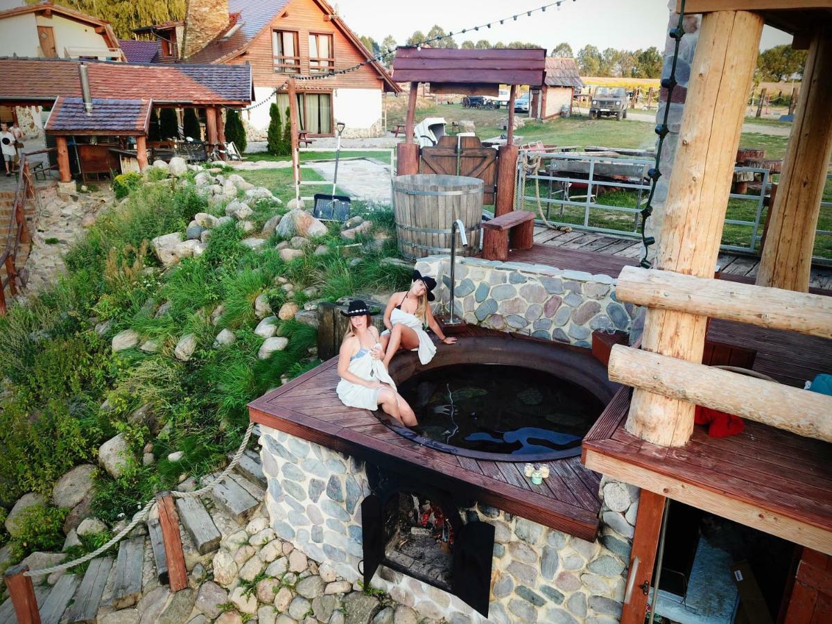 Vila Rancho Zapotoczny Łagów Exteriér fotografie